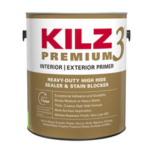 Cargar imagen en el visor de la galería, Imprimador y sellador a base de agua KILZ Premium White Flat 1 gal
