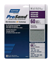 Load image into Gallery viewer, Norton ProSand 11 in. L x 9 in. W Aluminum Oxide Sandpaper 3 pk
