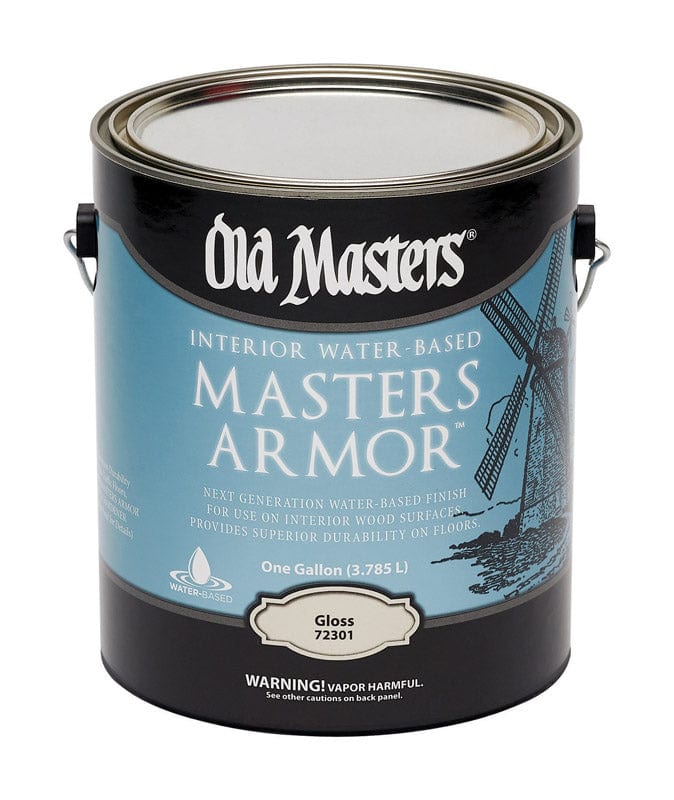 Old Masters Masters Armor Gloss Clear Acabado para pisos a base de agua 1 gal.