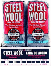 Cargar imagen en el visor de la galería, Rhodes American Steel Wool 16 Pad Poly Sleeve
