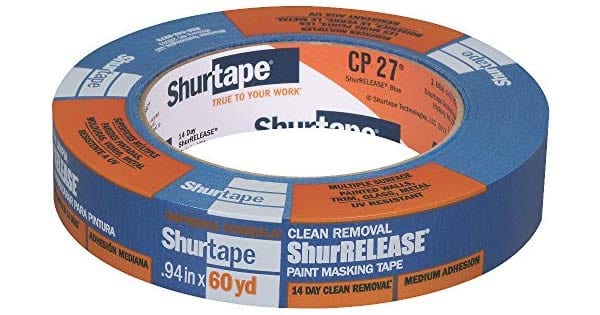 Shurtape CP27 14 Day Blue UV Resistant Masking Tape