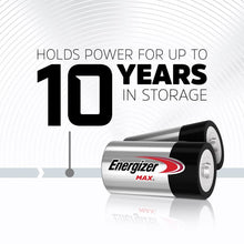 Carregar imagem no visualizador da galeria, 32108 Energizer MAX C Alkaline Batteries 4 pk Carded
