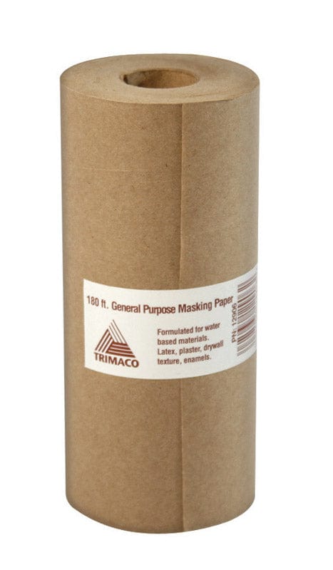 Trimaco 6 in. W x 180 ft. L Masking Paper 1 pk