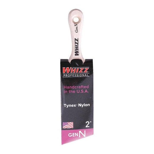 Whizz 14520 2 in. Gen N Shorty Angle Sash Nylon Brush