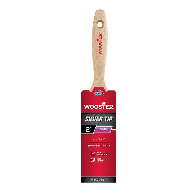 Wooster 5222 Silver Tip Soft Polyester Varnish Brush Variable Sizes