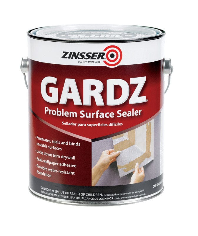 Zinsser Gardz Clear Matte Problema Sellador de superficie 1 galón.